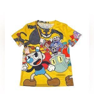 CupHead 3D Graphic T-shirt Youth Unisex
